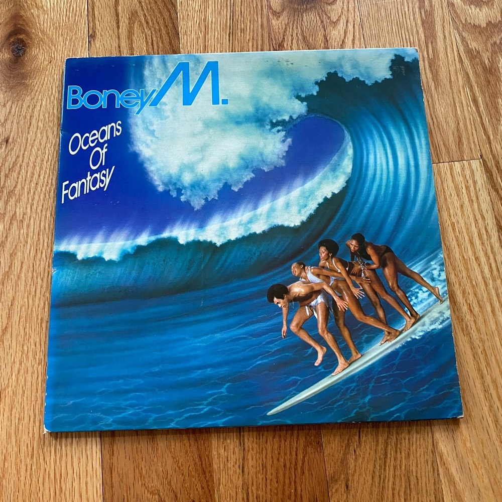 Boney M. Oceans of Fantasy 1979 Vinyl Record